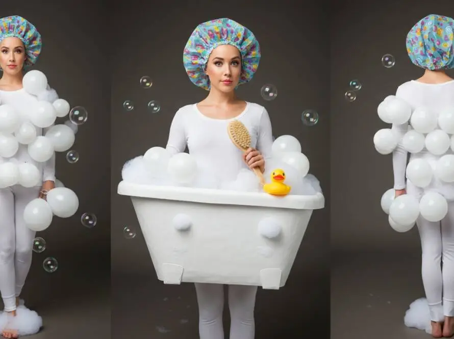 bubble bath costume