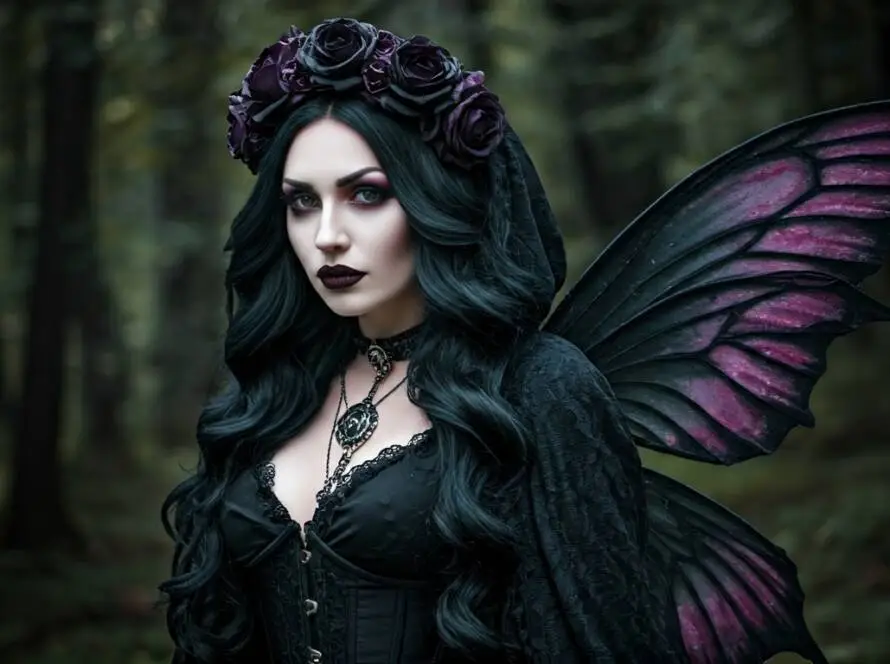 Gothic Fairy Costume Concept