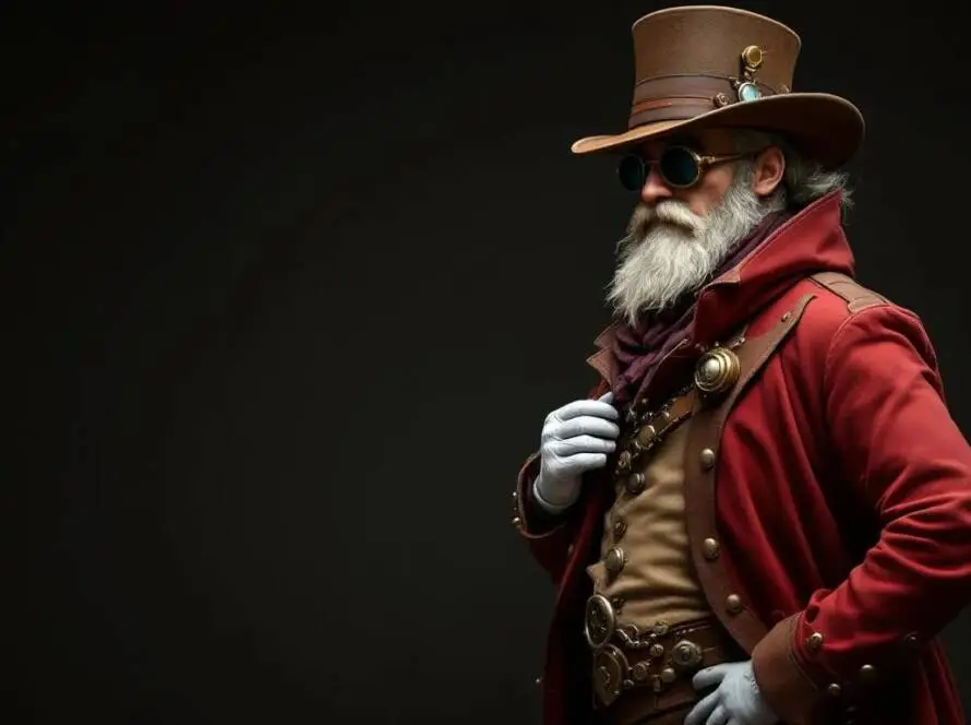 Steampunk Adventurer Costume Concept