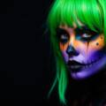 Mime with Green Hair Costume
