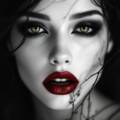 Vampire Makeup Look